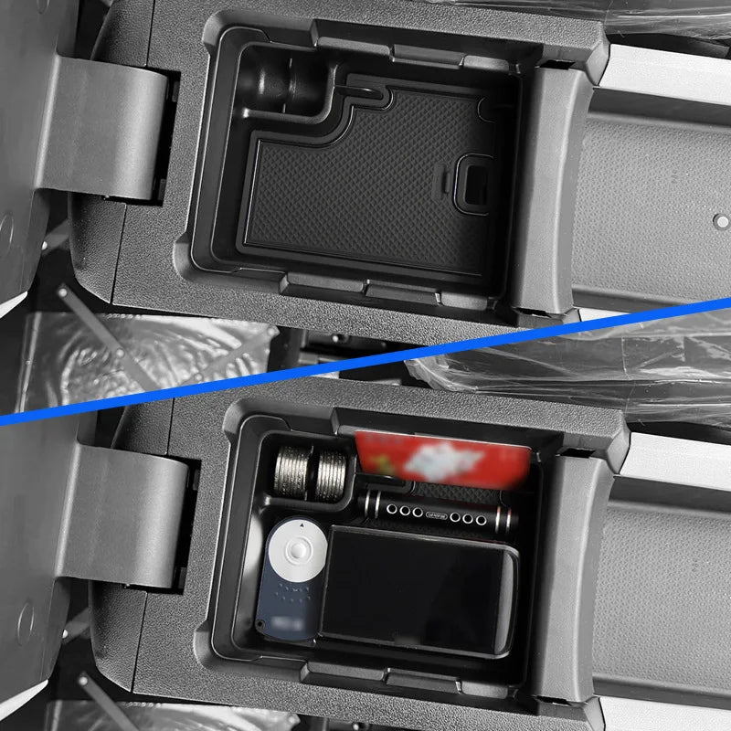 Car Accessories For MG3 MG 3 2023 2024 2025 Armrest Storage Box Center Console Storage Pad Wireless Cup Holder Stowing Tidying
