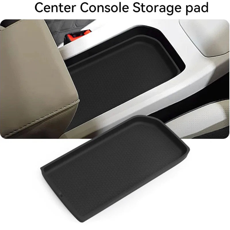 Car Accessories For MG3 MG 3 2023 2024 2025 Armrest Storage Box Center Console Storage Pad Wireless Cup Holder Stowing Tidying