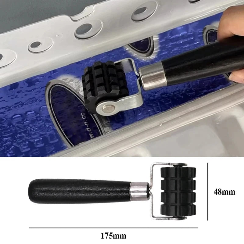 Car Soundproofing Compaction Roller, Auto Sound Deadener Mat Press Wheel for Audio Insulation & Tire Patch Repair