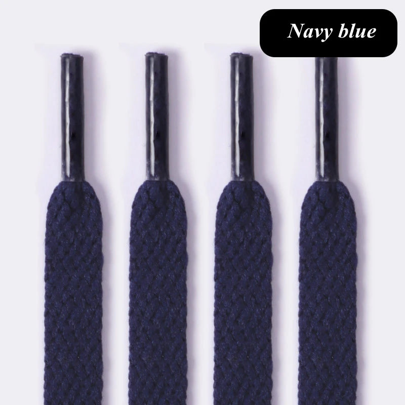 1Pair AF1/AJ Shoelaces for Sneakers Classic Flat Shoe laces White Black Canvas Shoelace NAir Force Rope Sport Shoestrings
