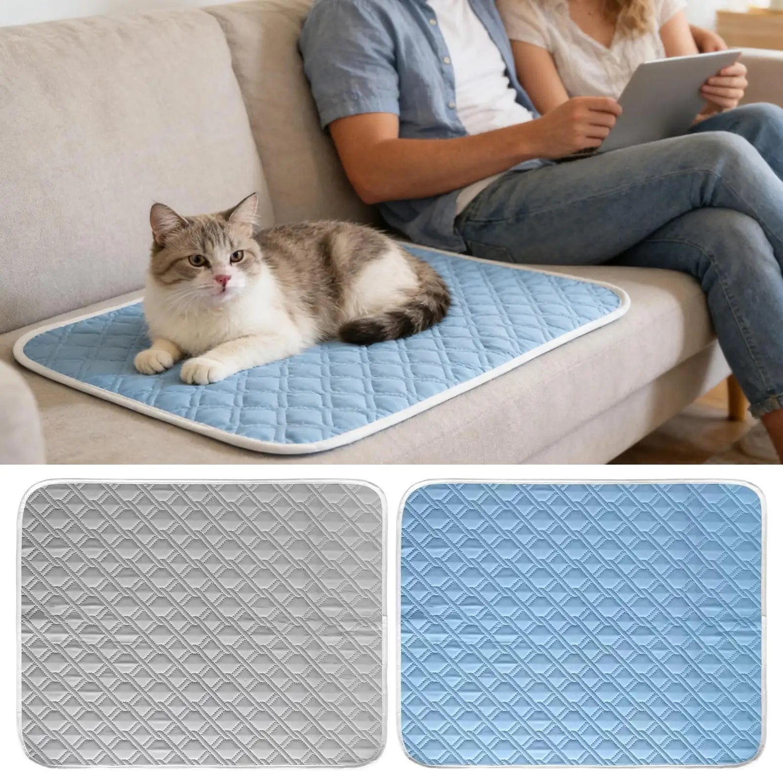 Dog Cooling Mat 45x35cm Self Cooling