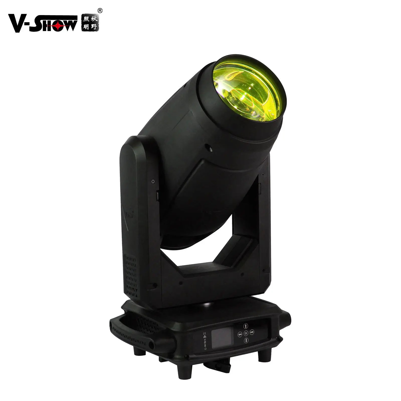VSHOW 2pcs S712 With Folding Clamp With Flightcase Led Module 450W Beam Spot Wash BSW 3in1 With Zoom CMY CTO Moving Head Light