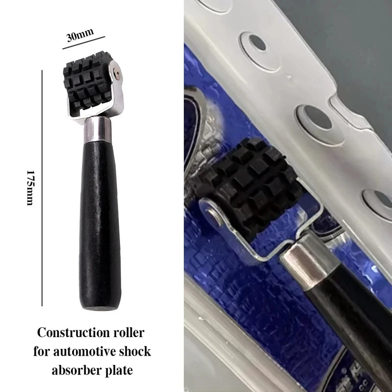 Car Soundproofing Compaction Roller, Auto Sound Deadener Mat Press Wheel for Audio Insulation & Tire Patch Repair