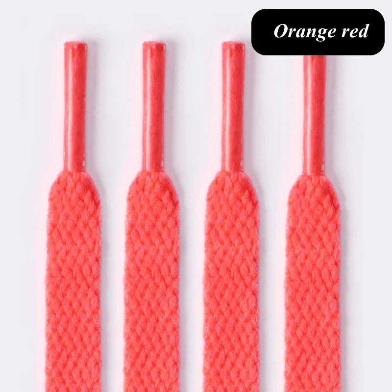 1Pair AF1/AJ Shoelaces for Sneakers Classic Flat Shoe laces White Black Canvas Shoelace NAir Force Rope Sport Shoestrings