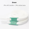 New AF1 Shoelaces Combination White Flat laces and Shoe Decoration Suit Sneaker Shoelace Fashion Air Force One Shoes Accessories