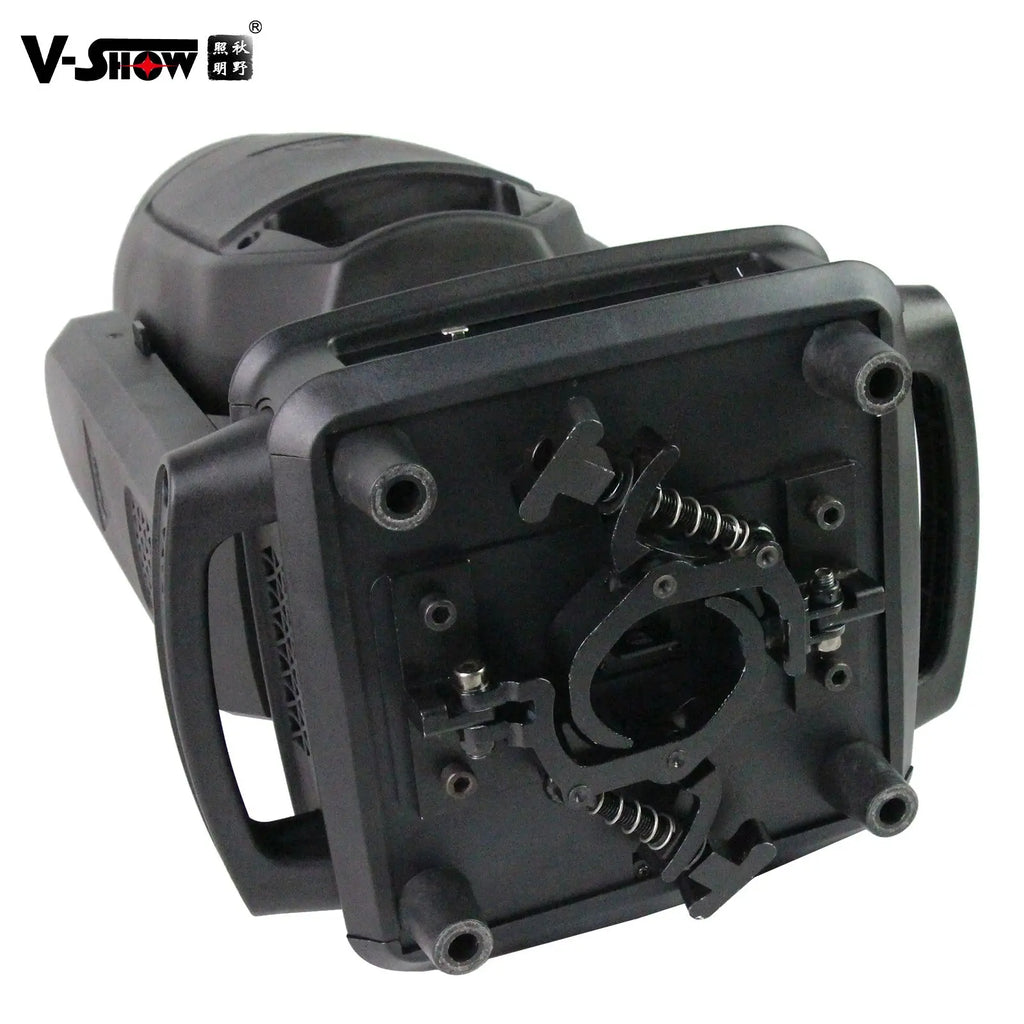 VSHOW 2pcs S712 With Folding Clamp With Flightcase Led Module 450W Beam Spot Wash BSW 3in1 With Zoom CMY CTO Moving Head Light
