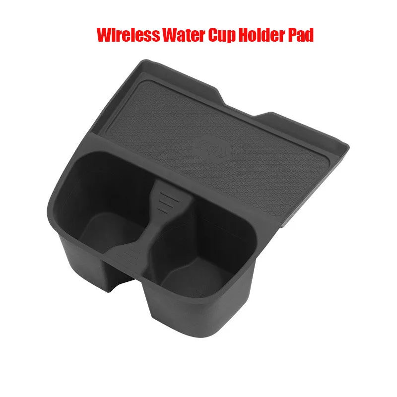 Car Accessories For MG3 MG 3 2023 2024 2025 Armrest Storage Box Center Console Storage Pad Wireless Cup Holder Stowing Tidying