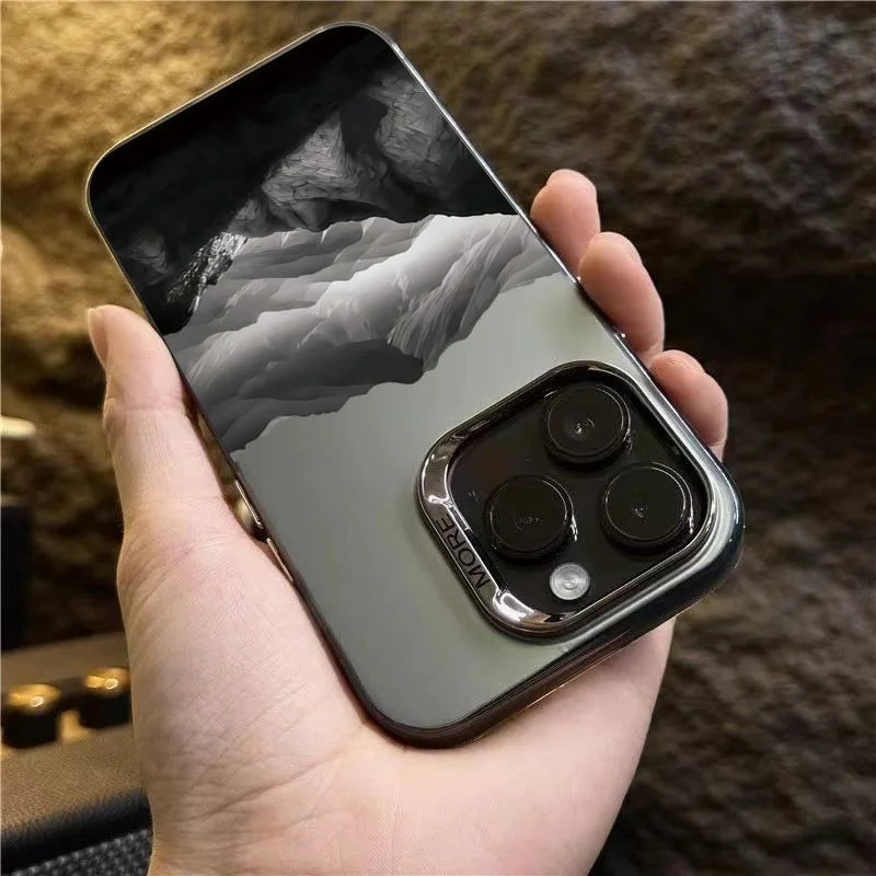 Phone Case For iPhone 16E Cases For iPhone 16 14 13 11 12 Pro Max 7 8 16 Plus XR XS X SE2 New Colorful Mountain View Print Cover