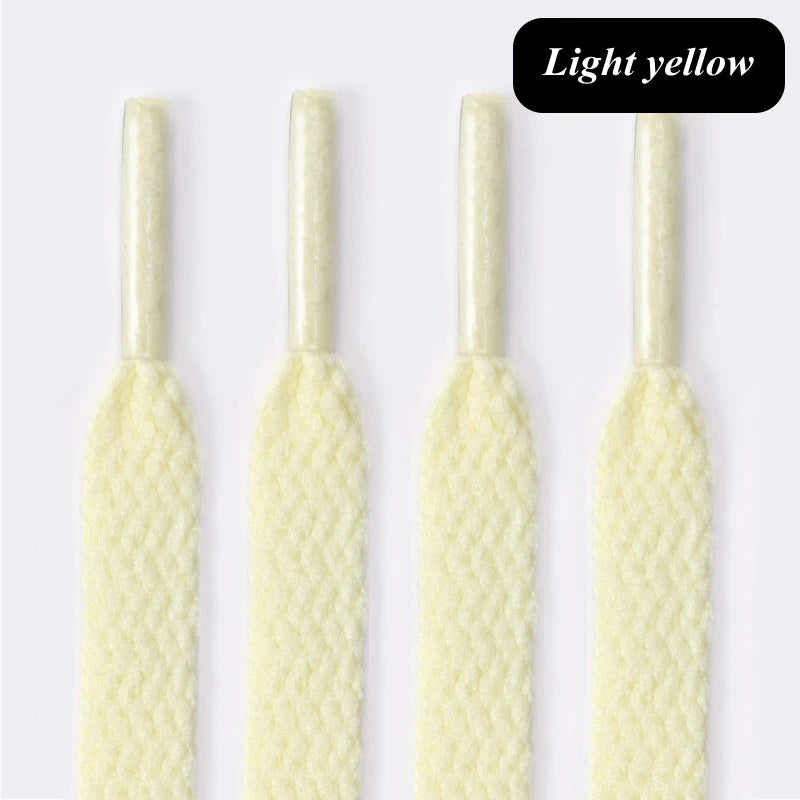 1Pair AF1/AJ Shoelaces for Sneakers Classic Flat Shoe laces White Black Canvas Shoelace NAir Force Rope Sport Shoestrings