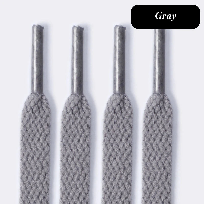 1Pair AF1/AJ Shoelaces for Sneakers Classic Flat Shoe laces White Black Canvas Shoelace NAir Force Rope Sport Shoestrings